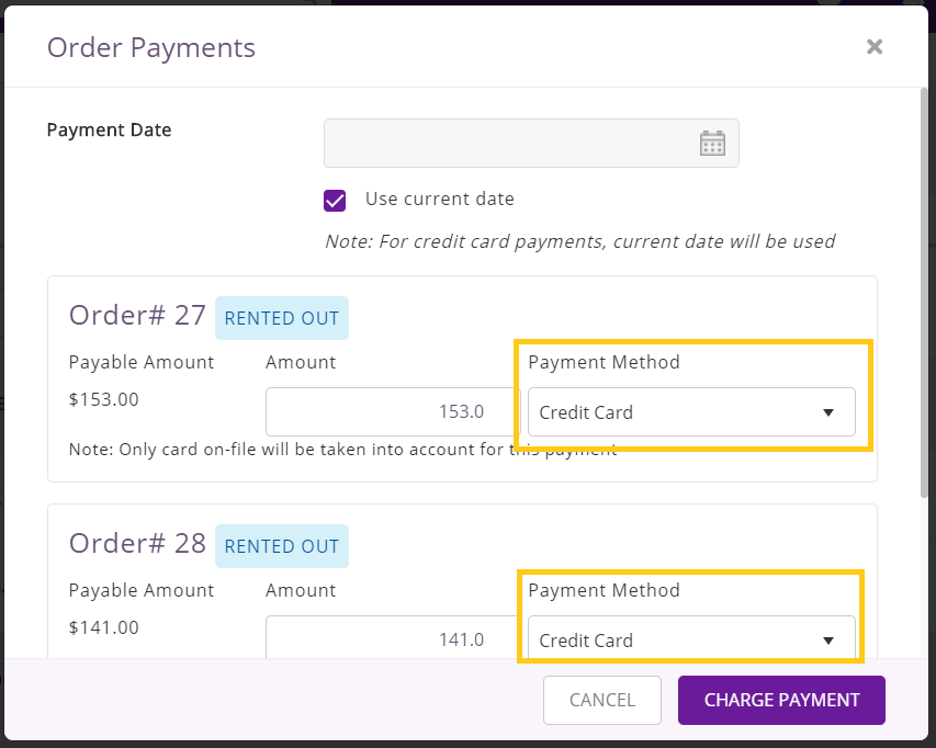 Order Payments