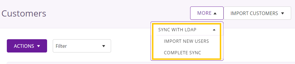 sync with ldap
