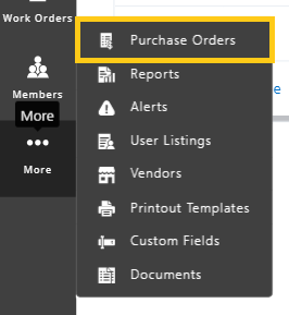 More purchase orders