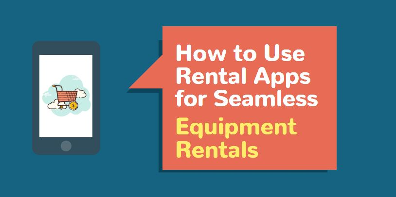 equipment rental app