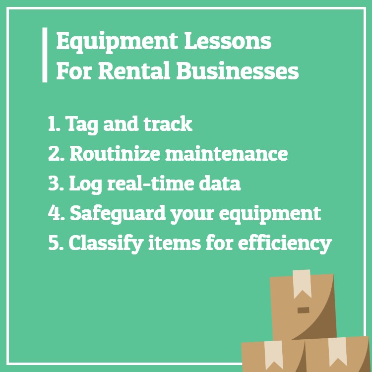 Equipment rental business lessons