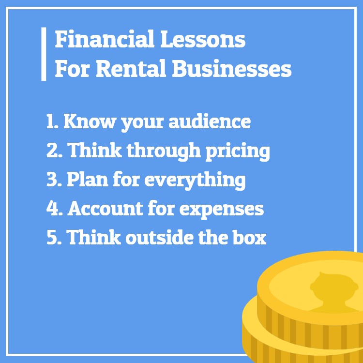 Financial rental business lessons