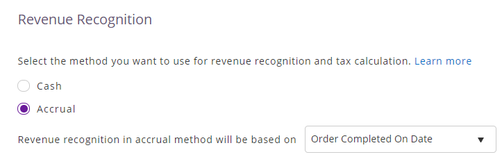 revenue recognition