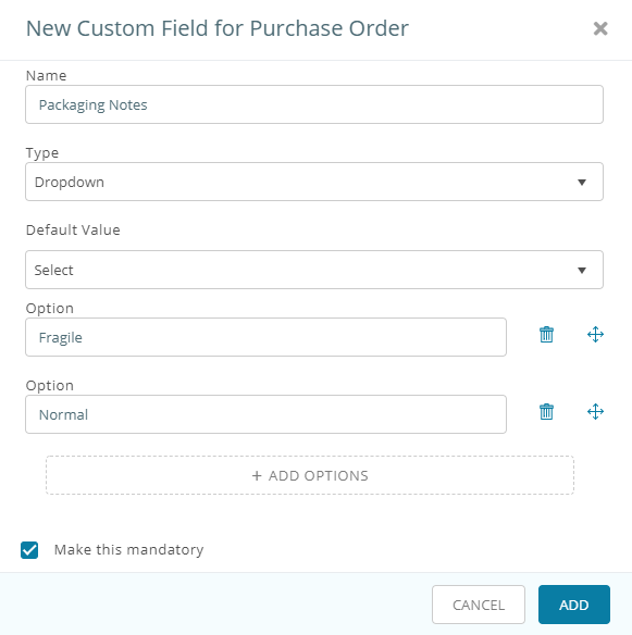 Associating Groups to custom fields for items 3