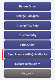 sync invoice with quickbooks manually