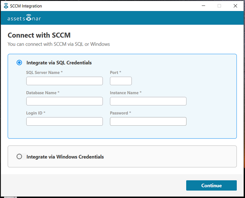 Launch the SCCM Desktop App 1