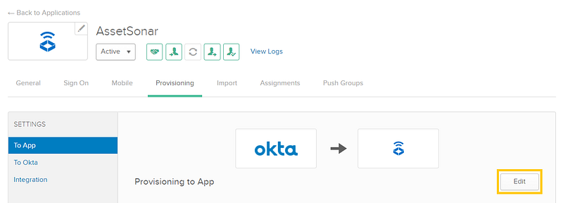 Configure the integration in Okta 3