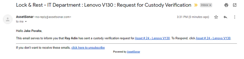 Custody verification for non-login users 4