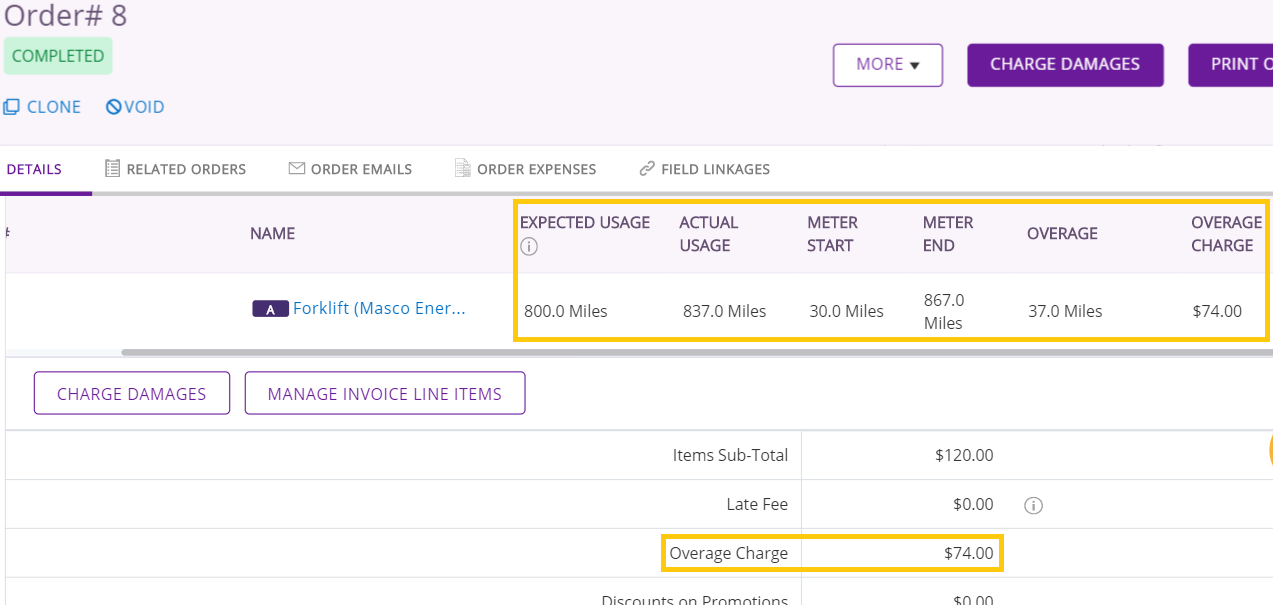 17. Usage tracking on Orders page