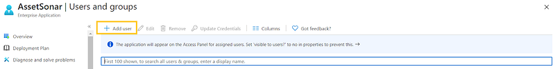 Assign the Azure AD test user 2