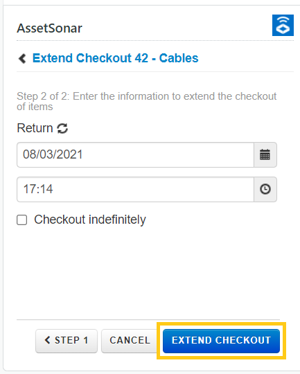 Extending checkouts for Asset Stock 2