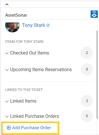 Linking Purchase Orders to tickets 1