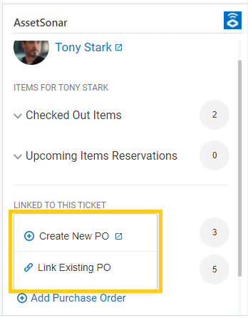 Linking Purchase Orders to tickets 2