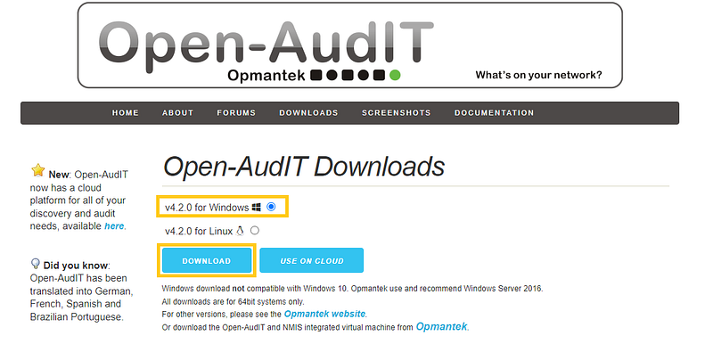 install Open-AudIT