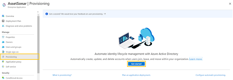 Configure the SCIM connection in Azure AD