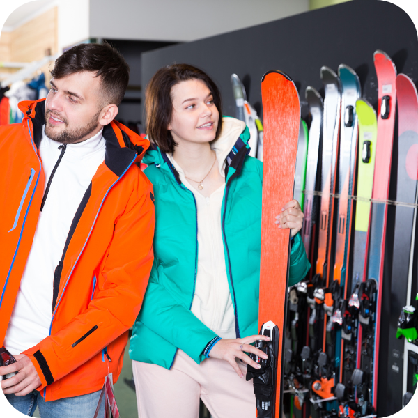 1. Find customers for your ski business