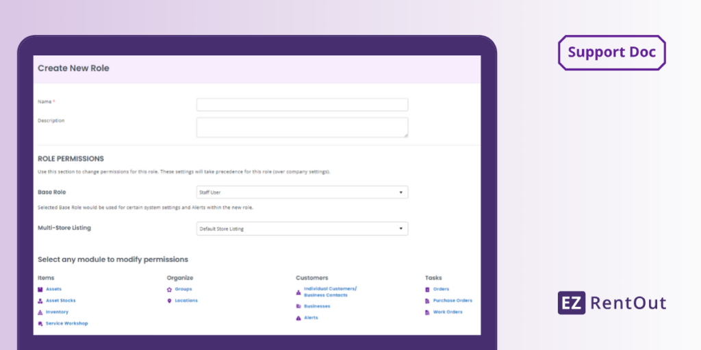 [How-to] Set Up Custom Roles in EZRentOut