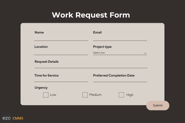 work request form