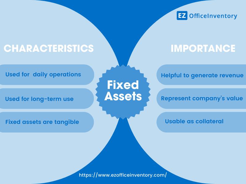 Characteristics and importance of fixed assets 